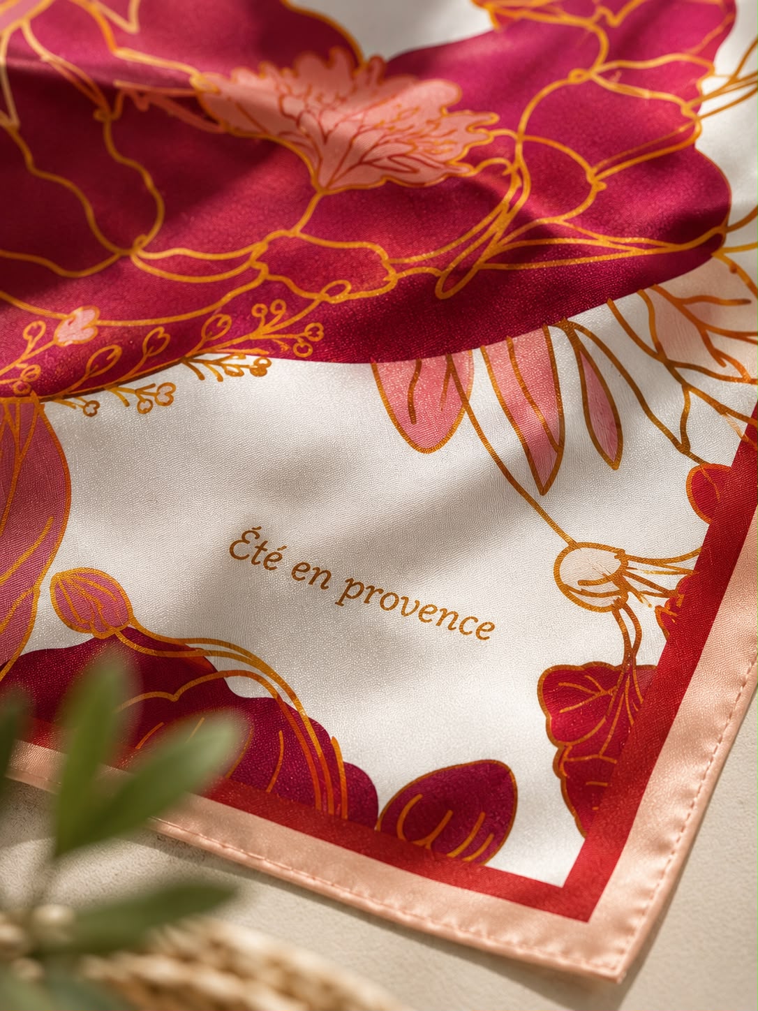 Grand Foulard en soie